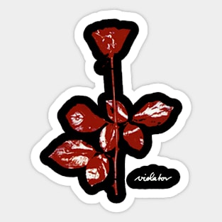 Violator Red Sticker